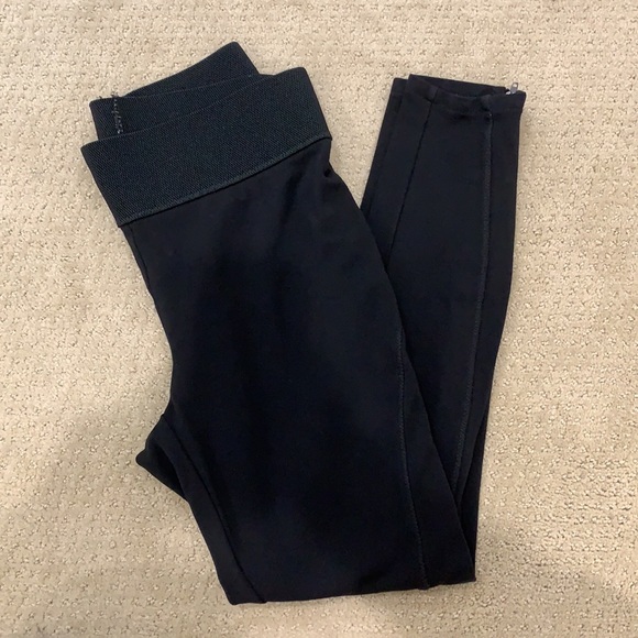 LOFT Pants - LOFT Ponte Leggings with Zippers - M